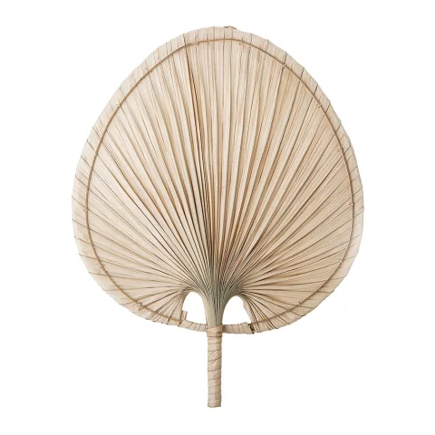 Palm Leaf Wall Fan