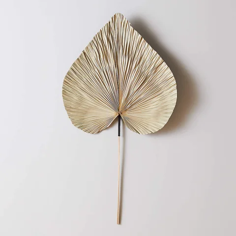 Palm Leaf Wall Fan