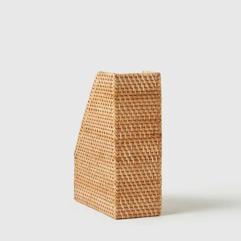 Rattan Magazine Holder