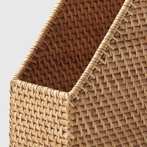 Rattan Magazine Holder