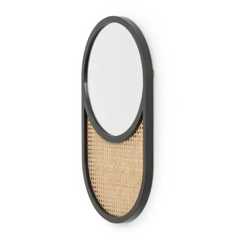 Rattan Mirror