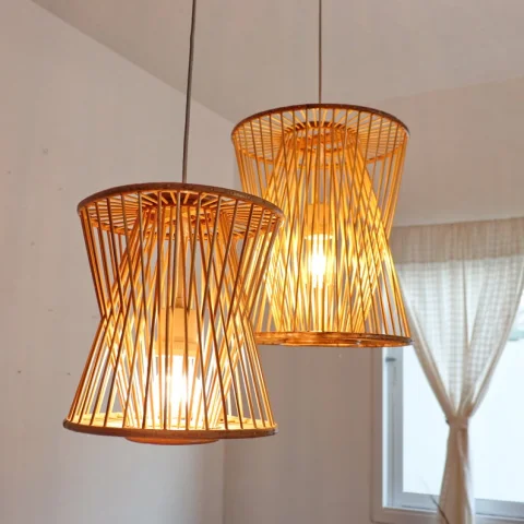 Bamboo Lampshade