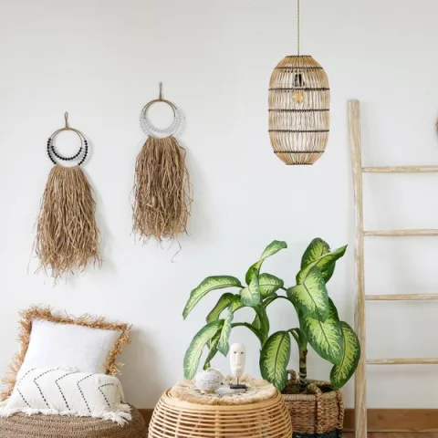 Rattan Lampshade