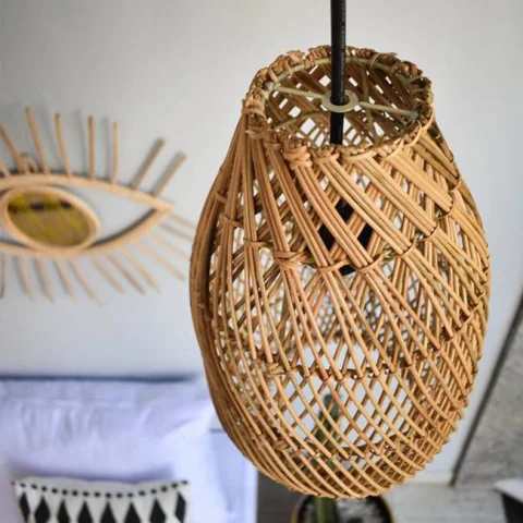Rattan Lampshade