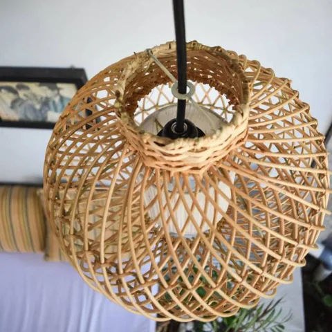 Rattan Lampshade