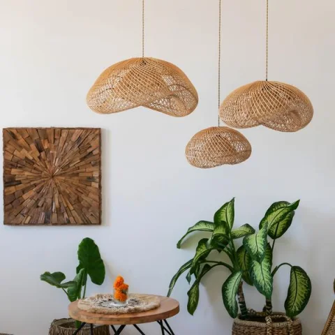 Rattan Lampshade