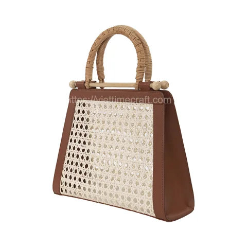Beauty Handwoven Rattan Bag – M0001