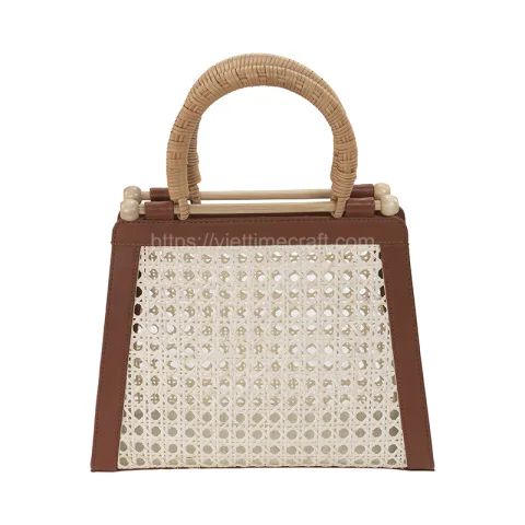 Beauty Handwoven Rattan Bag – M0001