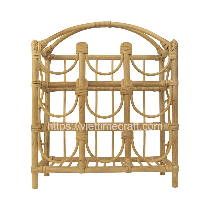 Rattan Standing Shelf – M00013