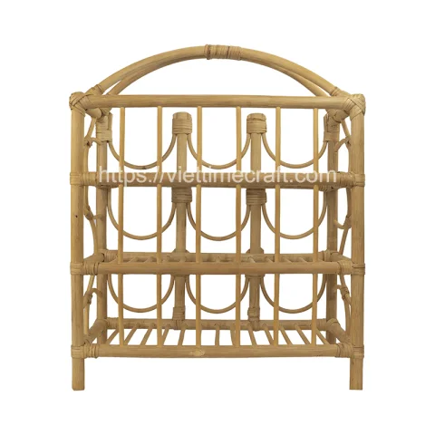 Rattan Standing Shelf – M00013