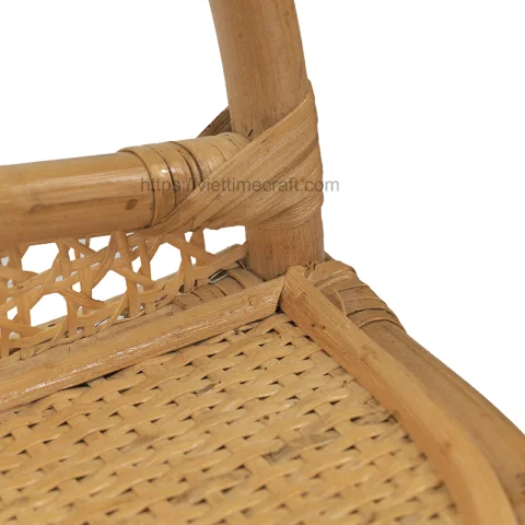 Rattan Coat Wall Hanger Rack With Shelf – M00018