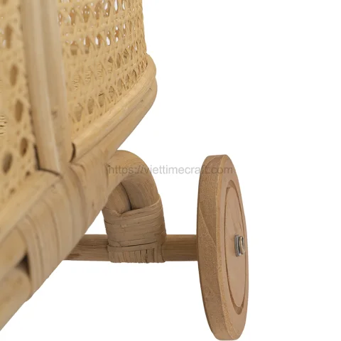 Rattan Doll Stroller