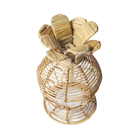 Unique Rattan Lampshade