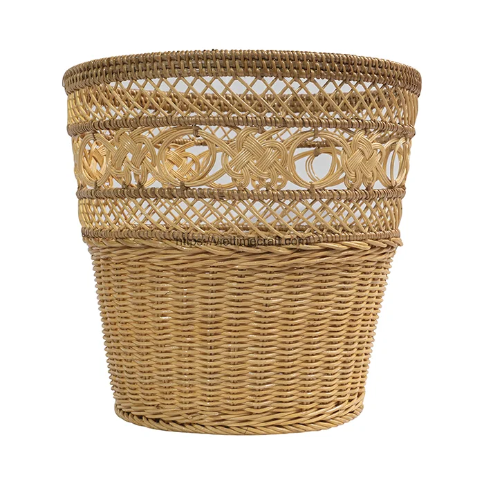 Rattan Storage Basket Bin