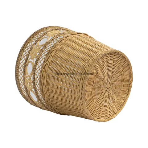 Rattan Storage Basket Bin