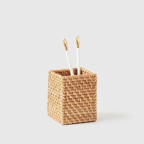 Rattan Pen Holder