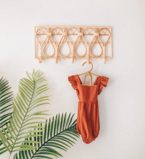 Rattan Coat Hanger