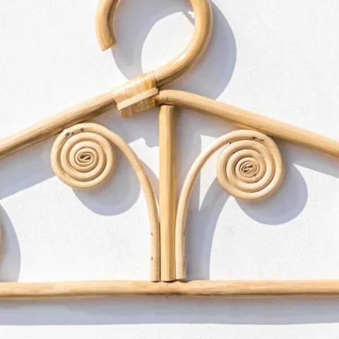 Rattan Coat Hanger