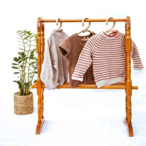 Rattan Coat Hanger