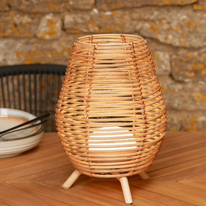 Rattan Table Lamp – M000067