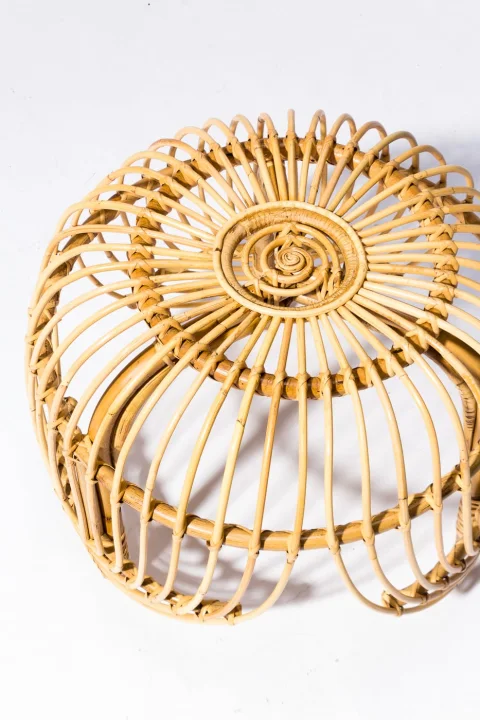 Rattan Side Table