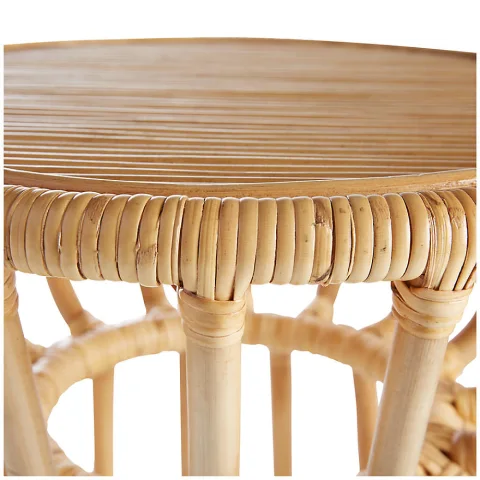 Rattan Side Table