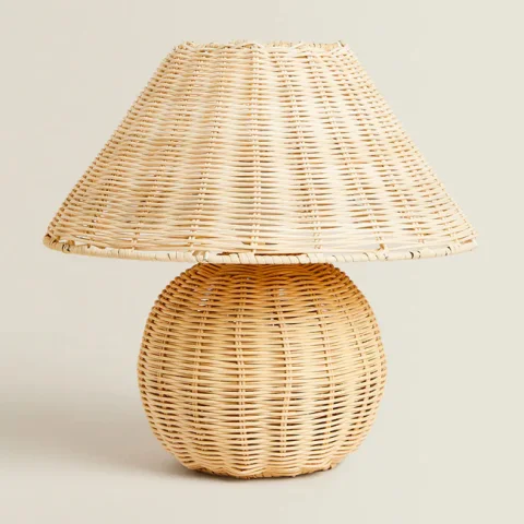 Rattan Table Lamp