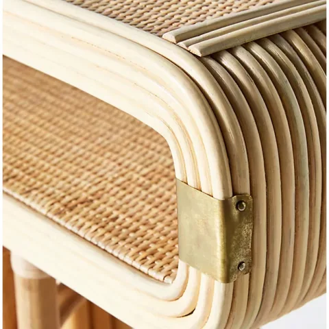 Rattan Side Table