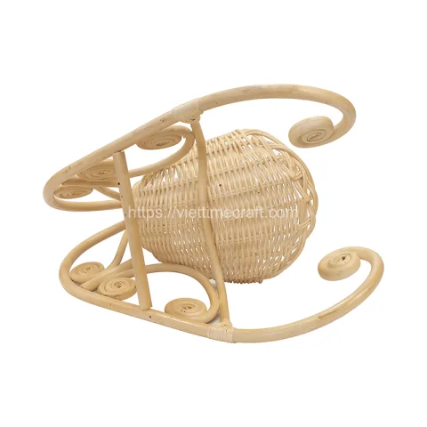 Rattan Sleigh Basket For Christmas – M0009