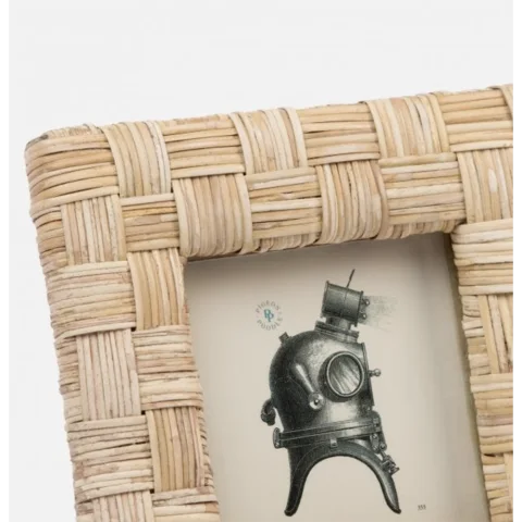 Rattan Photo Frame