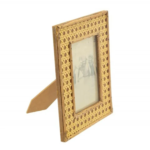 Rattan Photo Frame