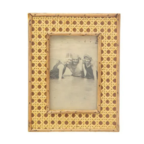 Rattan Photo Frame