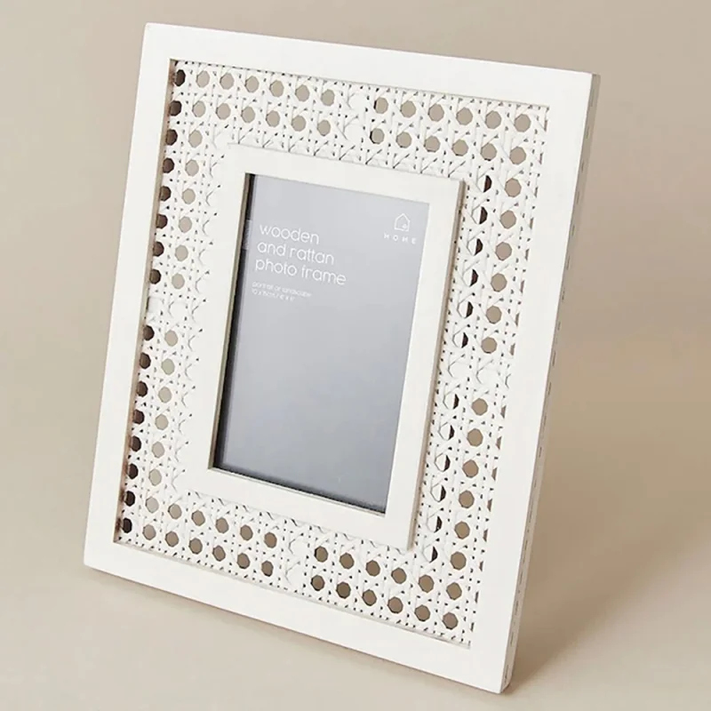 Rattan Photo Frame