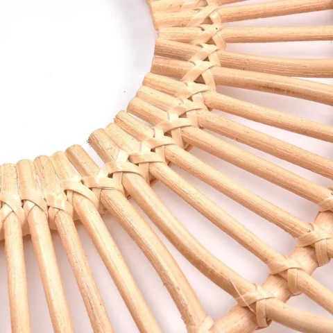 Rattan Flower Wall Decor