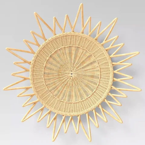 Rattan Wall Decor