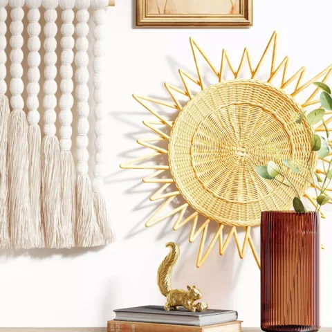 Rattan Wall Decor