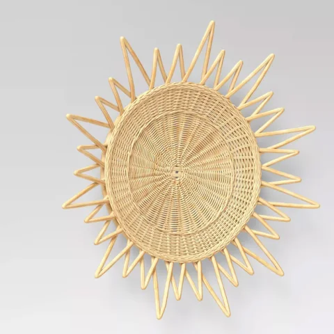 Rattan Wall Decor