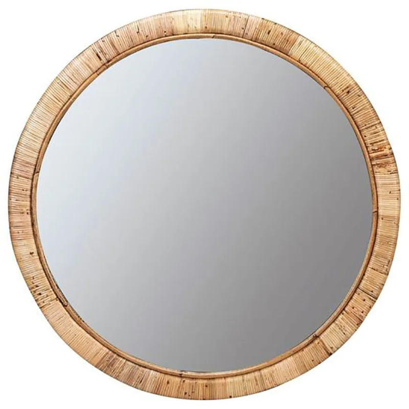 Rattan Mirror