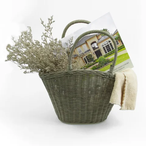 Rattan Shopping Bag
