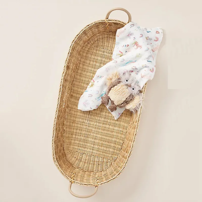 Rattan Changing Basket