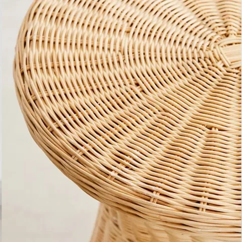 Rattan Side Table
