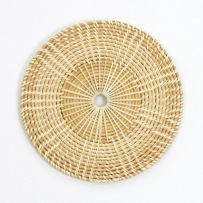 Rattan Placemat Wall Decor
