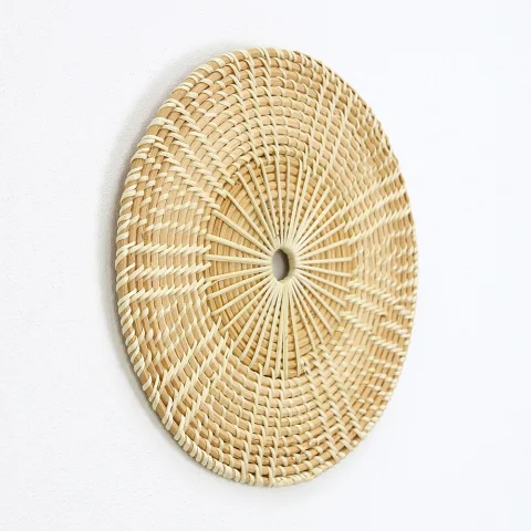 Rattan Placemat Wall Decor