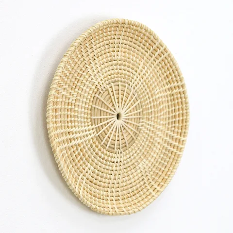 Rattan Placemat Wall Decor