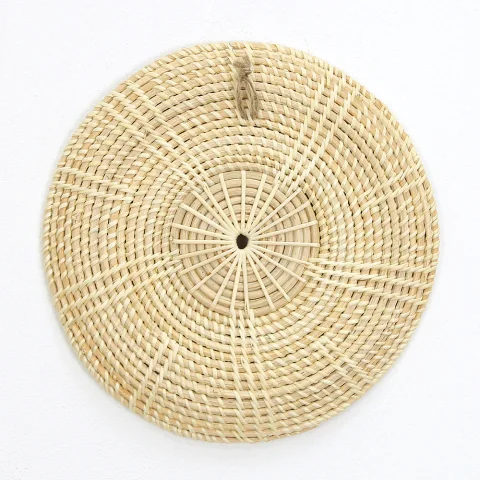 Rattan Placemat Wall Decor