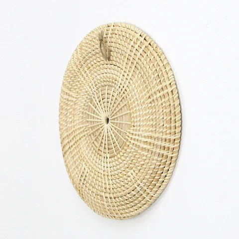 Rattan Placemat Wall Decor