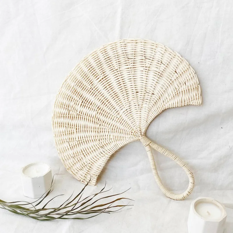 Rattan Fan Decor