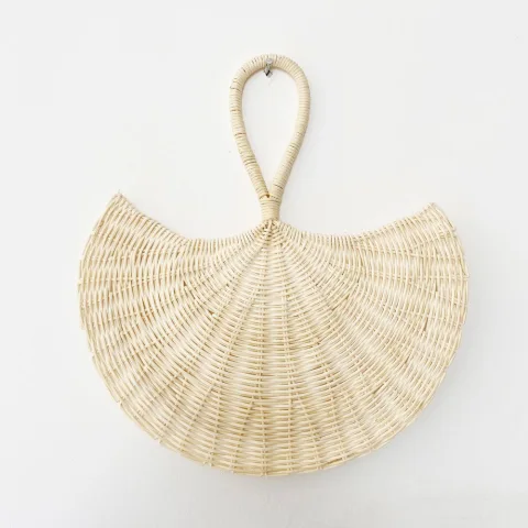 Rattan Fan Decor
