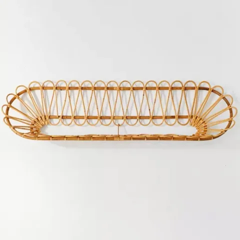 Rattan Wall Shelf