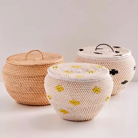 Rattan Storage Basket